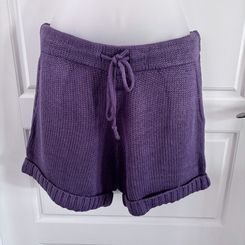 525 America Knit Shorts Vintage Violet Purple Size Small NWT